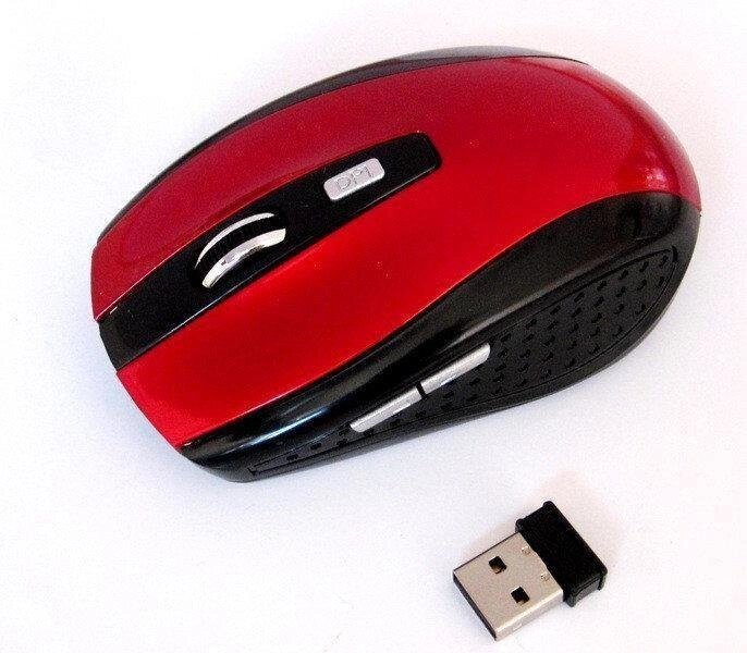 Бездротова USB миша G109 wireless червона від компанії Магазин "Astoria-gold" - фото 1