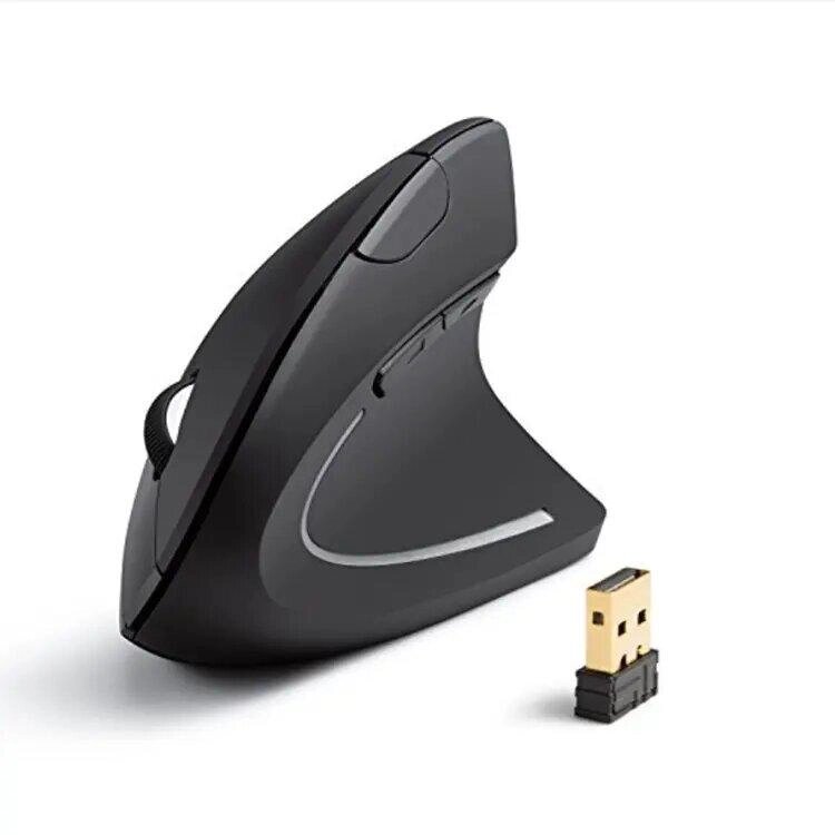 Бездротова вертикальна ігрова USB миша з 3 регульованими кнопками 2,4 ГГц від компанії Магазин "Astoria-gold" - фото 1