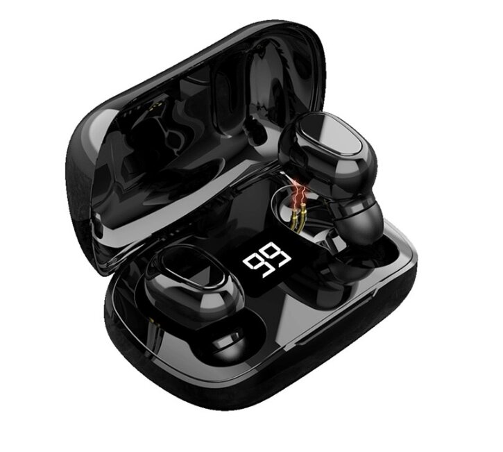 Бездротові навушники GIOIO WS-L21 Pro з боксом водонепронікні з об'ємнім звуком Подвійне шумозаглушення від компанії Магазин "Astoria-gold" - фото 1