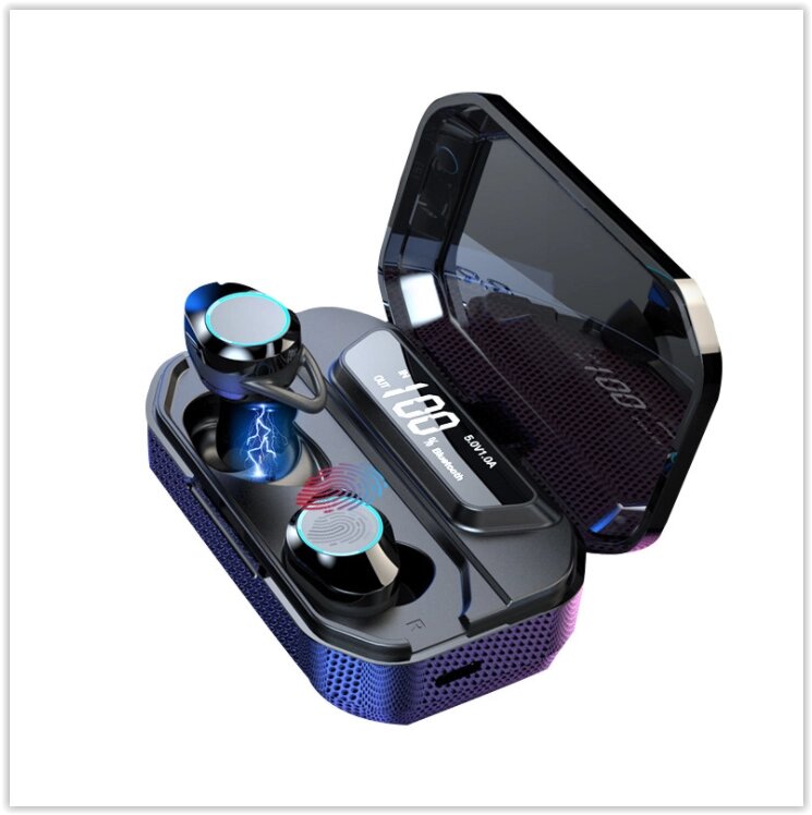 Бездротові сенсорні блютуз навушники AirPlus Pro TWS G02 вакуумні c кейсом Power bank 3300mah від компанії Магазин "Astoria-gold" - фото 1