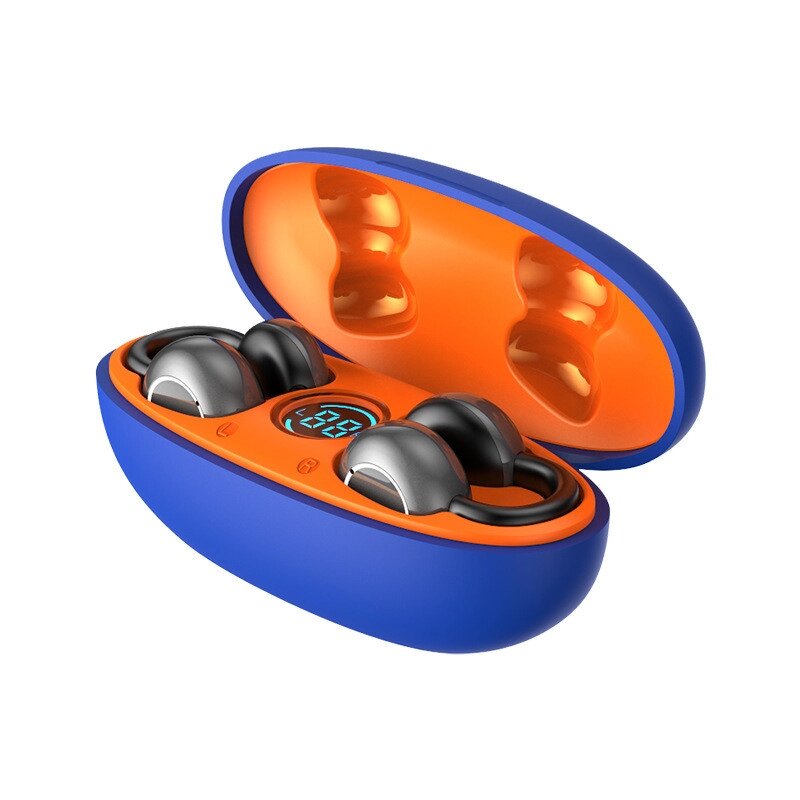 Бездротові спортивні навушники з кліпсою T2 (Y18) шумозаглушення сині від компанії Магазин "Astoria-gold" - фото 1