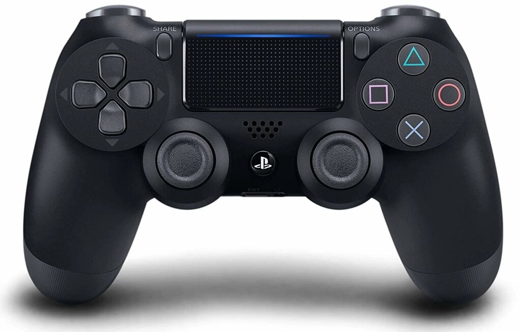 Бездротовий геймпад джойстик DualShock 4 PlayStation 4 (Jet Black) від компанії Магазин "Astoria-gold" - фото 1