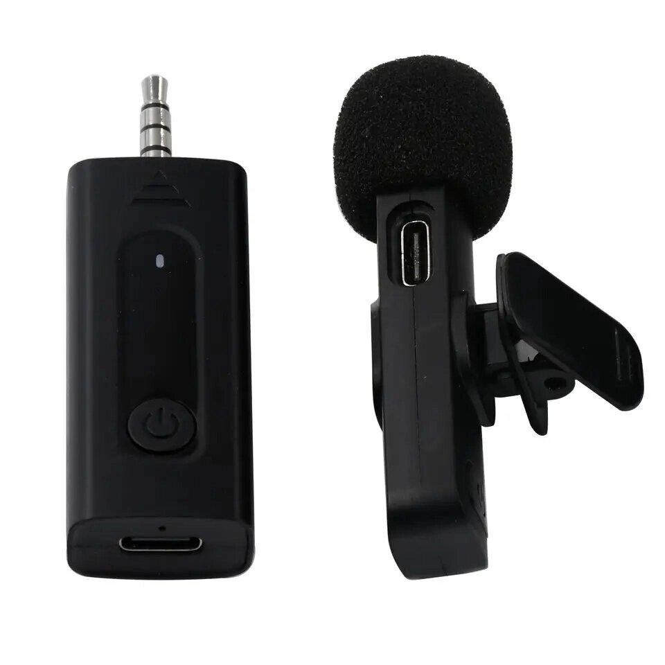 Бездротовий петличний мікрофон SM-HT 3,5 мм мікрофон для смартфона з кліпсою від компанії Магазин "Astoria-gold" - фото 1