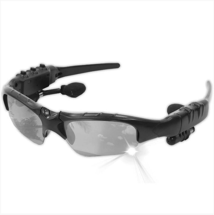 Bluetooth окуляри гарнітури  Lesko LK-086 Black бездротовий Bluetooth 4.1 + EDR розумні окуляри 100 мА від компанії Магазин "Astoria-gold" - фото 1