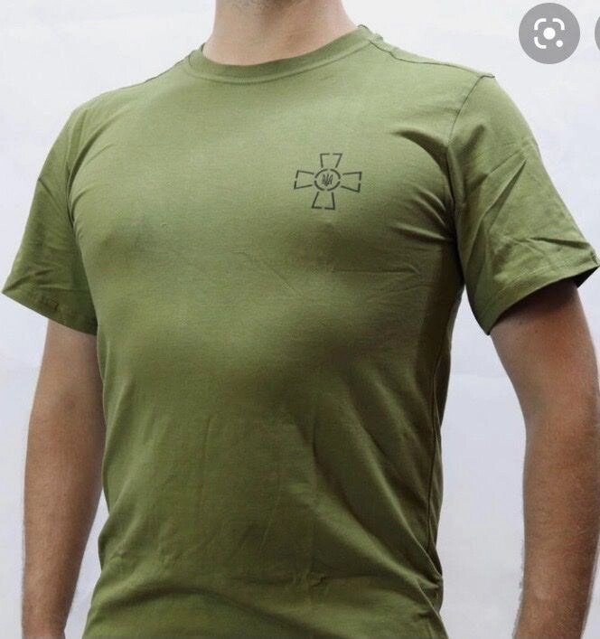 Чоловіча футболка для ВСУ  48(М), 50(Л), 52(ХЛ), 54(2ХЛ), 56(3ХЛ) від компанії Магазин "Astoria-gold" - фото 1
