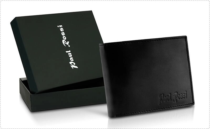 Чоловік шкіряний гаманець бренд Paul Rossi Польща від компанії Магазин "Astoria-gold" - фото 1