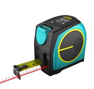 Цифрова рулетка лазерна DT10 2-в-1 з РК-дисплеєм лазерний далекомір 40 м
