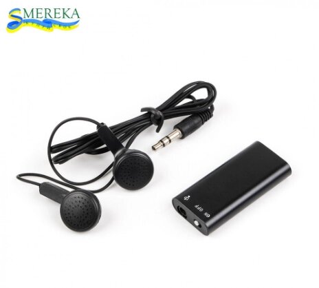 Цифровий диктофон міні Smereka SK-892 4 ГБ з голосовою активацією гарантія 12 місяців від компанії Магазин "Astoria-gold" - фото 1