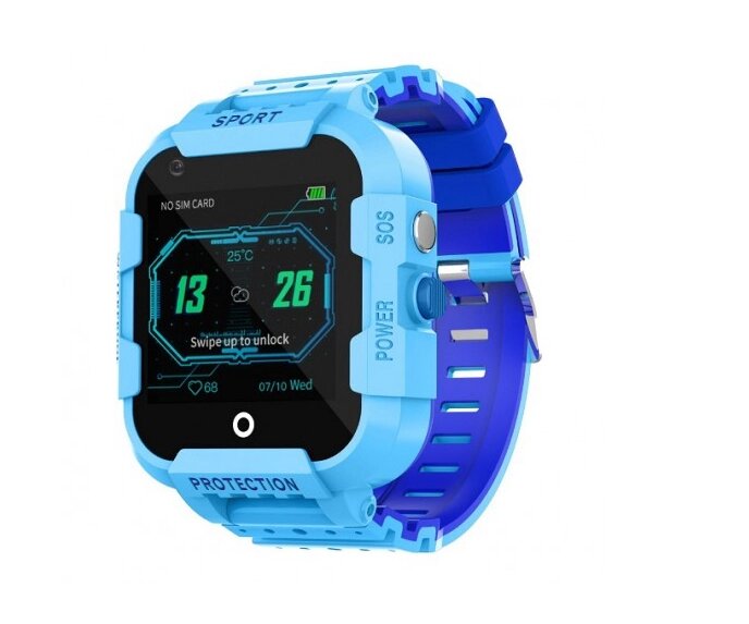 Дитячі смарт-годинник DF09Z 4G сині з GPS и WI-FI Baby Smart Watch Df39Z Plus Original З відеодзвінків 4G від компанії Магазин "Astoria-gold" - фото 1