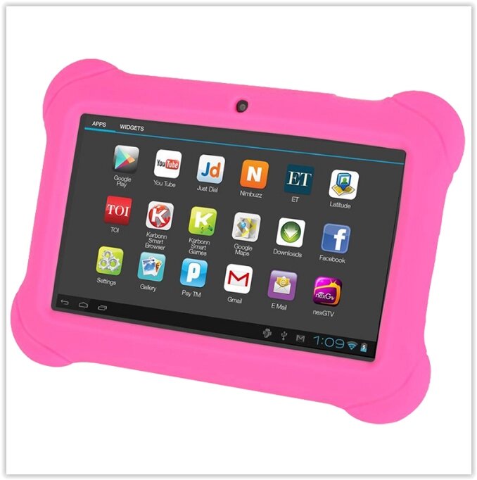 Дитячий планшет Ainol Q88 дитячий рожевий 7 "дисплей з чохлом + в подарунок Сенсорна іграшка антистрес Pop It Поп Іт від компанії Магазин "Astoria-gold" - фото 1