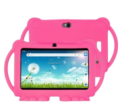 Дитячий планшет OP-A33-7 Android 6.0 7 "дисплей 3000 мАг Bluetooth, Wi-Fi рожевий у червоному чохлі від компанії Магазин "Astoria-gold" - фото 1