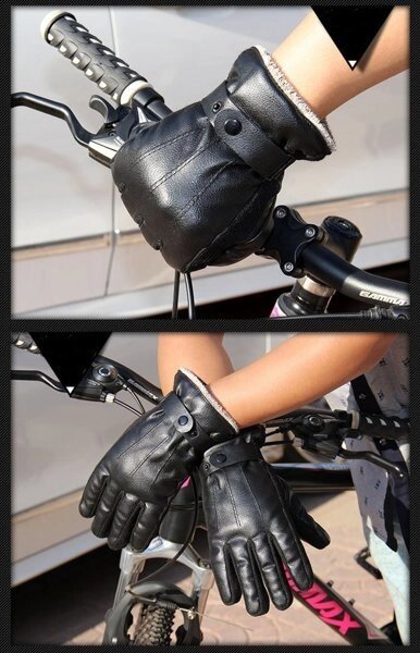 Дуже теплі м'які чоловічі рукавички чорні код 103 від компанії Магазин "Astoria-gold" - фото 1