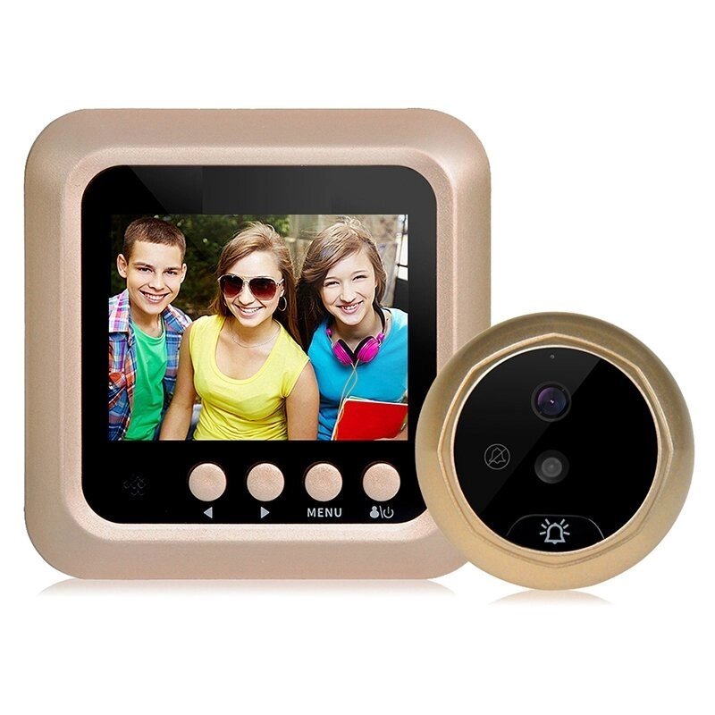 Дверний дзвінок CSmart-X5 камера 2,4-дюймовий екран HD від компанії Магазин "Astoria-gold" - фото 1