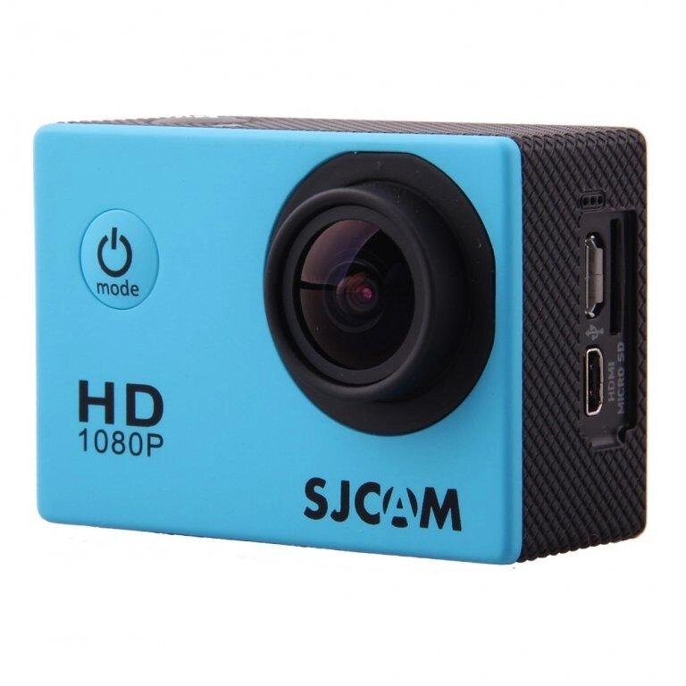 Екшн-камера SJCAM SJ4000 Blue ОРИГІНАЛ від компанії Магазин "Astoria-gold" - фото 1