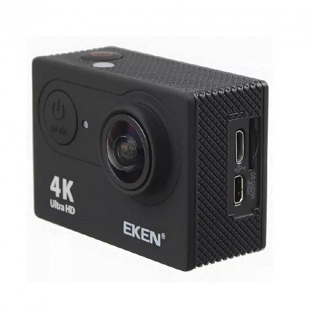 Екшн камера з аквабоксом Eken H9R V2.0 4K + набір кріплень від компанії Магазин "Astoria-gold" - фото 1