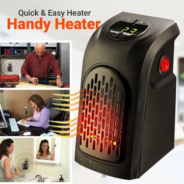 Електро нагрівач Handy Heater тепловентилятор, 400 Вт від компанії Магазин "Astoria-gold" - фото 1