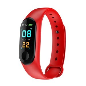 Фітнес браслет Mi Band 3 червоний новинка!