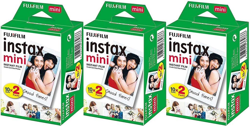 Фотоплівка Fujifilm Instax Mini Instant Film (3 упаковки) від компанії Магазин "Astoria-gold" - фото 1
