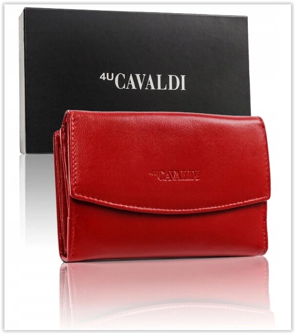 Гаманець жіночий Cavaldi захист RFID натуральна шкіра код 291 від компанії Магазин "Astoria-gold" - фото 1