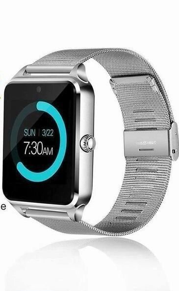 Годинники Smart Watch Phone Z60 срібло на Сим карту + Камера Новинка! від компанії Магазин "Astoria-gold" - фото 1