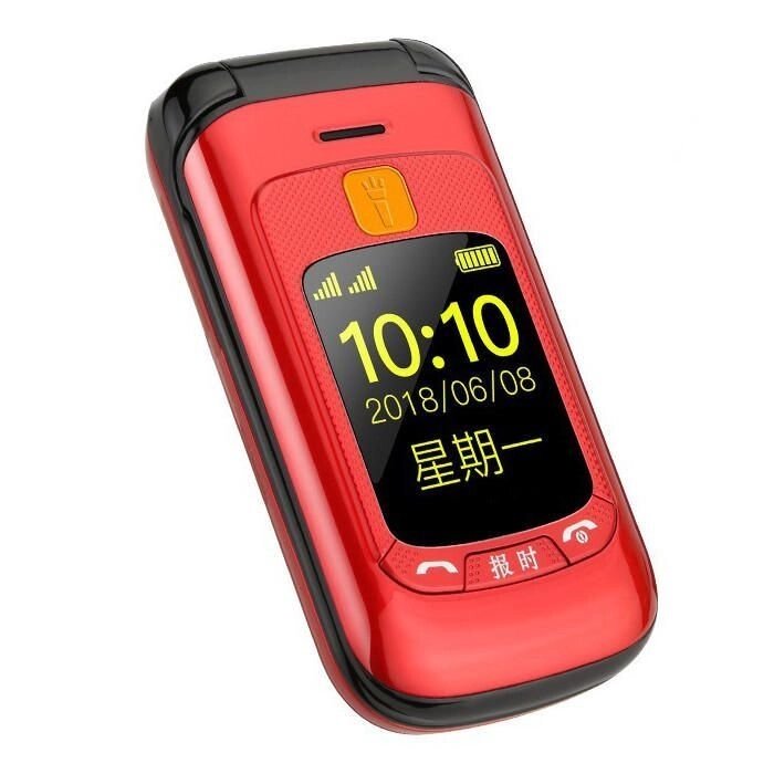 Gzone F899 red. Touch dual screen. Flip від компанії Магазин "Astoria-gold" - фото 1