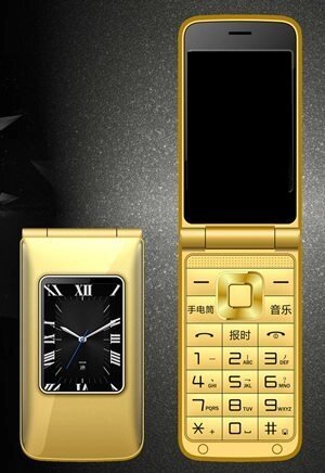 H-Mobile A7 (AOLD A7) gold. Dual color screen. Flip від компанії Магазин "Astoria-gold" - фото 1