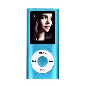 HiFi MP4-плеєр MP4 1.8д синій корпус метал Підтримка fm Радіо TF карти MP4 відео