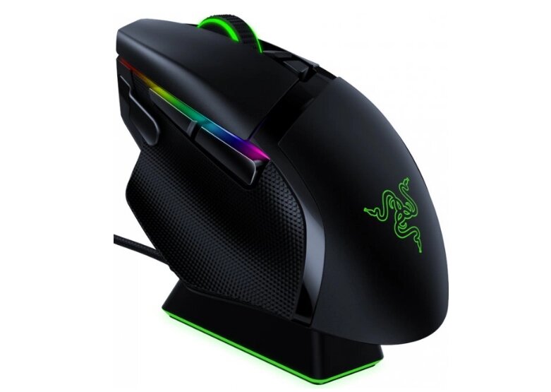 Ігрова миша Razer Basilisk Ultimate Wireless & Mouse Dock (RZ01-03170100-R3G1) кнопок 11 5 ПРОФІЛІВ ПАМ'ЯТІ від компанії Магазин "Astoria-gold" - фото 1