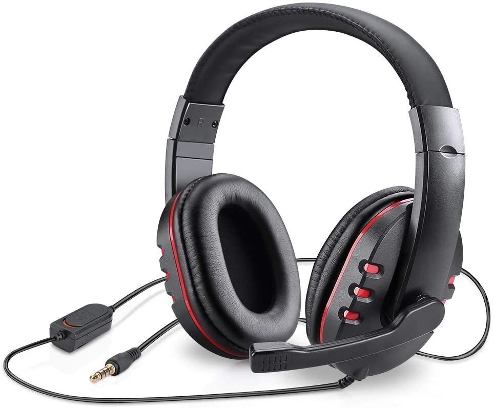 Ігрові навушники Picozon Gaming Headset з мікрофоном для PS5, PS4, Nintendo Switch, Playstation 4, Playstation 5 від компанії Магазин "Astoria-gold" - фото 1