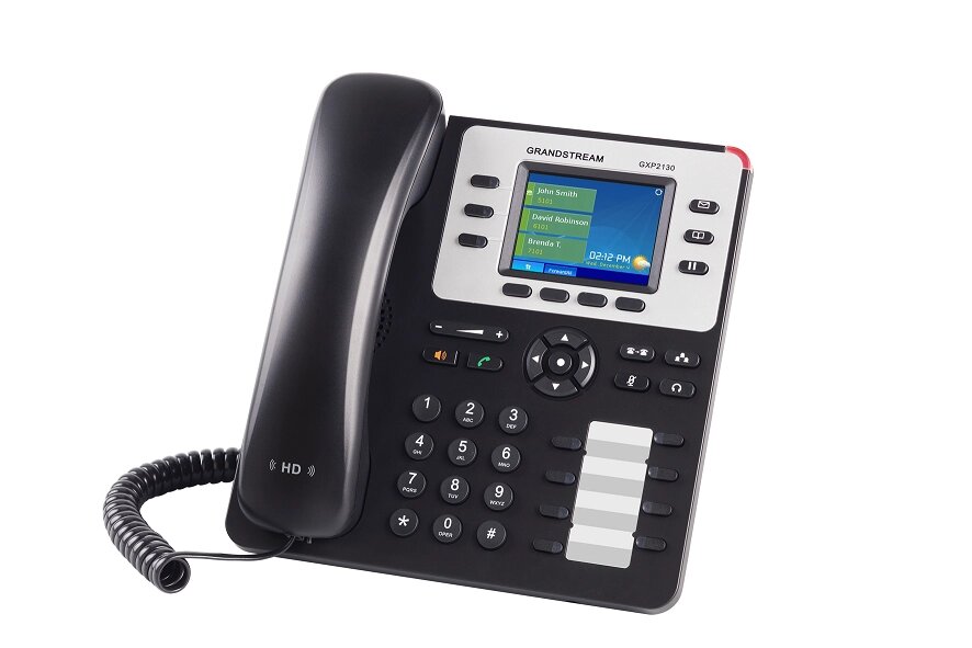 IP-телефон Grandstream GXP2130 комплект з 4 IP-телефонів корпоративного класу високої чіткості від компанії Магазин "Astoria-gold" - фото 1