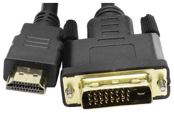 Кабель DVI - HDMI для монітора HDMI - DVI 24+1pin 1.5 M від компанії Магазин "Astoria-gold" - фото 1