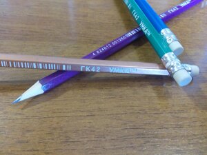Олівці олівець простий тм із гумкою