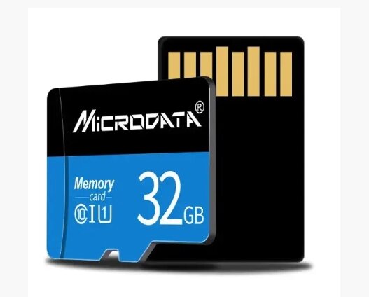 Картка пам'яті 32 ГБ microsd клас 10 з адаптером Microdata Карти пам'яті від компанії Магазин "Astoria-gold" - фото 1