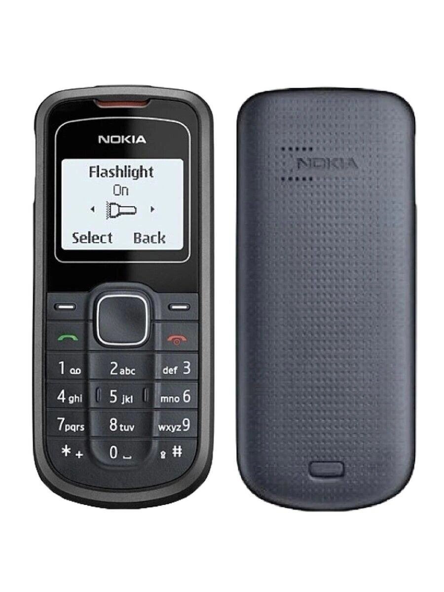 Кнопковий мобільний телефон Nokia 1202 з великим екраном, FM-радіо 860 Мач від компанії Магазин "Astoria-gold" - фото 1