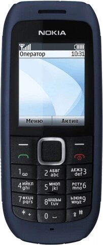 Кнопковий телефон Nokia 1616 Legend з ліхтариком синій від компанії Магазин "Astoria-gold" - фото 1