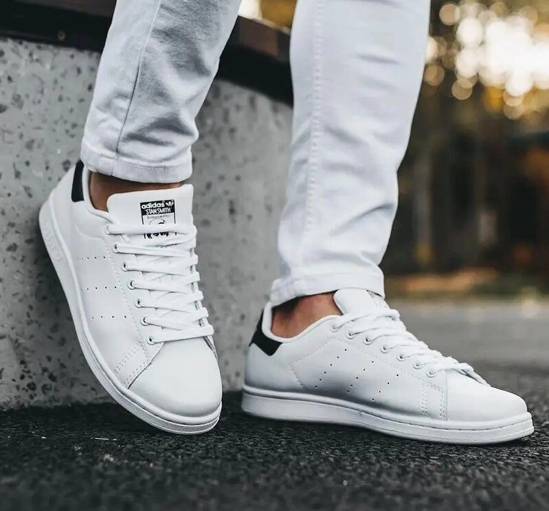 Кросівки AD! DAS Stan Smith Білі Чоловічі Адідас (розміри: 45) Відео Огляд від компанії Магазин "Astoria-gold" - фото 1