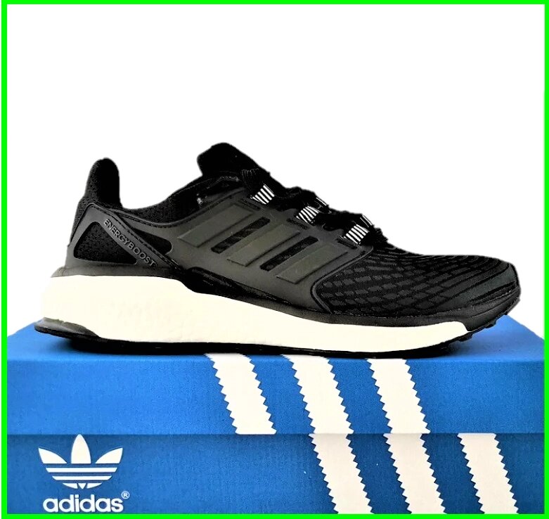 Кросівки Adidas Energy Boost Чорні Чоловічі Адідас (розміри: 41,42) Відео Огляд від компанії Магазин "Astoria-gold" - фото 1