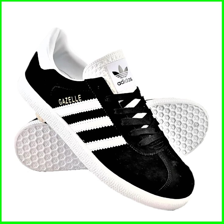 Кросівки Adidas Gazelle Чорні Чоловічі Адідас (розміри: 41,42,43,45) Відео Огляд від компанії Магазин "Astoria-gold" - фото 1