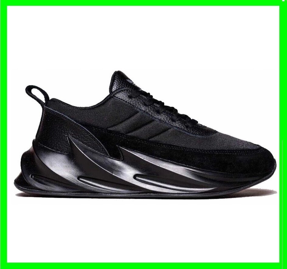 Кросівки Adidas $harks Чоловічі Адідас Чорні Акула (розміри: 40,41,44) Відео Огляд від компанії Магазин "Astoria-gold" - фото 1