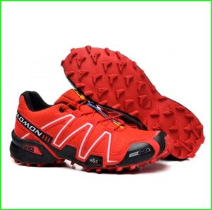 Кроссовки Salomon Speedcross 3 Красные Мужские Саломон (размеры: 41,42,43,44,45,46) Видео Обзор - 13
