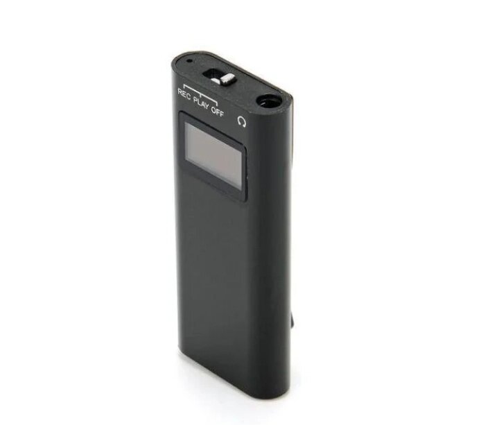 Міні диктофон JNN Q25 Чорний 8 ГБ, MP3, Голосова активація, цифровий диктофон, від компанії Магазин "Astoria-gold" - фото 1
