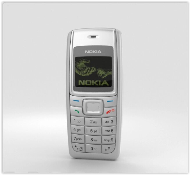 Мобільний телефон Nokia 1110 білий від компанії Магазин "Astoria-gold" - фото 1