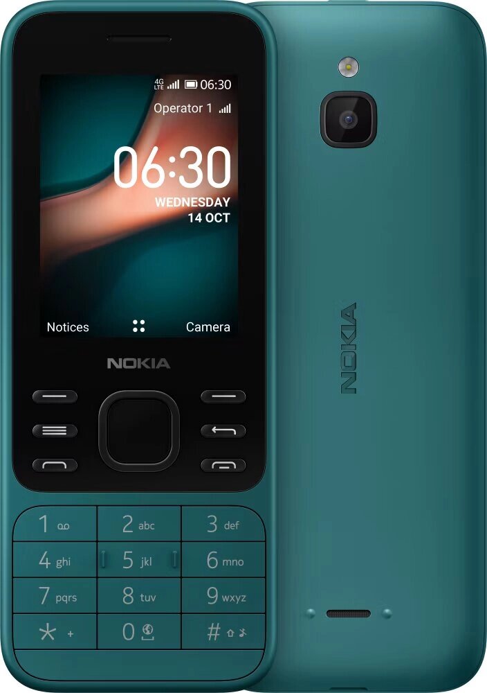 Мобільний телефон NOKIA 6300 2 SIM 2 Мп зелений від компанії Магазин "Astoria-gold" - фото 1