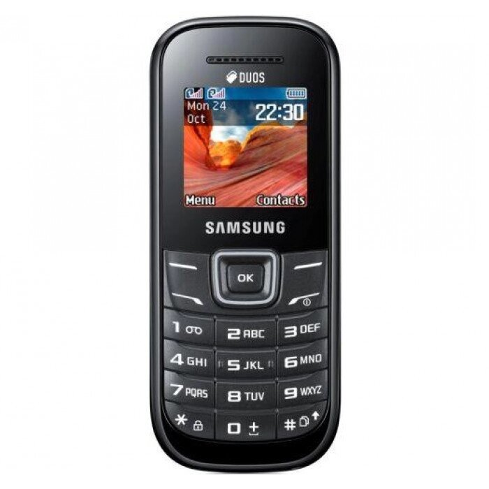 Мобільний телефон Samsung E1200 800 Мач чорний від компанії Магазин "Astoria-gold" - фото 1