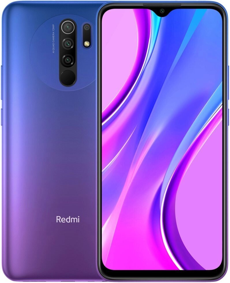 Мобільний телефон Xiaomi Redmi 9 4 / 64GB NFC (Purple) Global від компанії Магазин "Astoria-gold" - фото 1