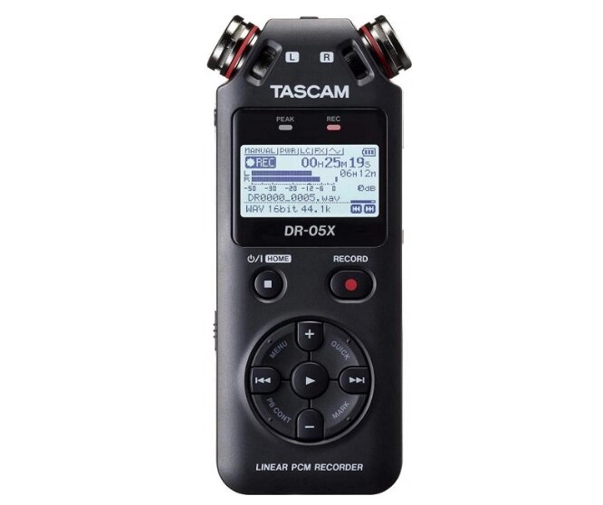 MP3-диктофон Цифровий рекордер Tascam DR-05X MicroUSB Type-B mini-Jakc 3,5 mm від компанії Магазин "Astoria-gold" - фото 1