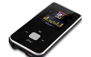 MP4-плеєр ONN Q9 чорний Підтримка fm Радіо 8Гб пам'яті