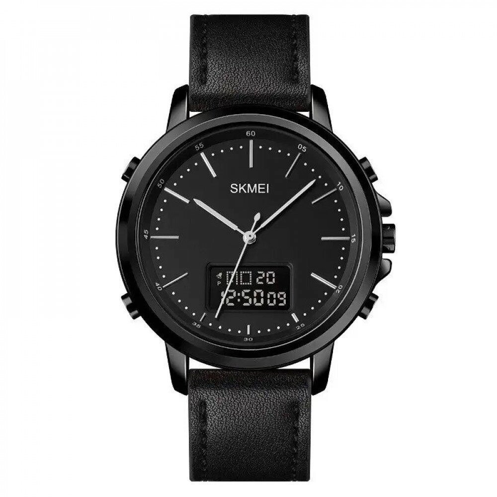 Наручний чоловічий годинник SKMEI 1652 чорний УЦЕНКА! від компанії Магазин "Astoria-gold" - фото 1