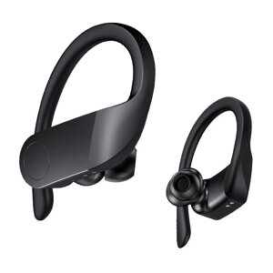 Навушники для бігу з боксом бездротові OEM W04-22 на Bluetooth V5.0 для бігу з кріпленням на вуха в боксі