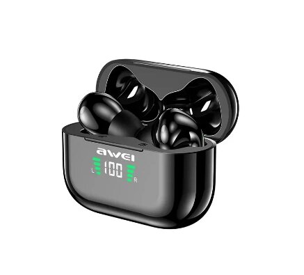 Навушники Bluetooth AWEI T29P TWS V5.3 ігрові IPX6 500 мА·год від компанії Магазин "Astoria-gold" - фото 1